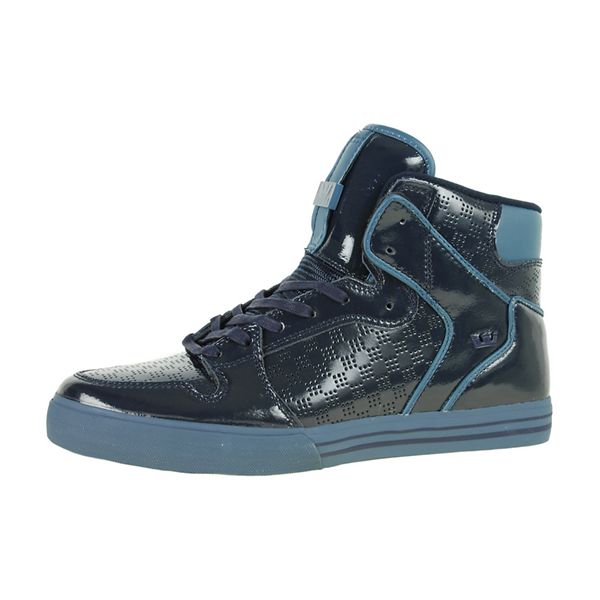 Supra Womens Vaider High Top Shoes - Navy | Canada F0699-8S93